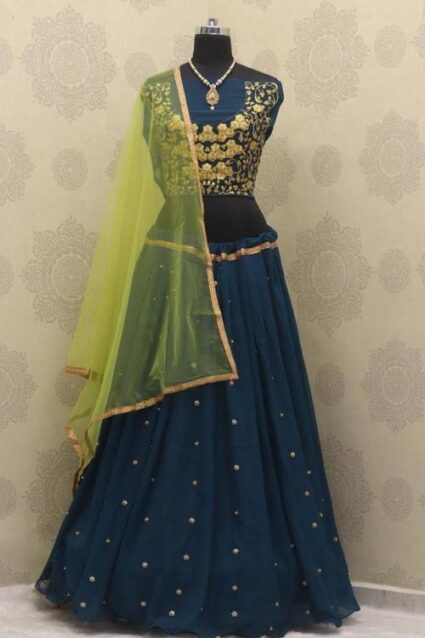 Superhit Morpich Designer Lahenga