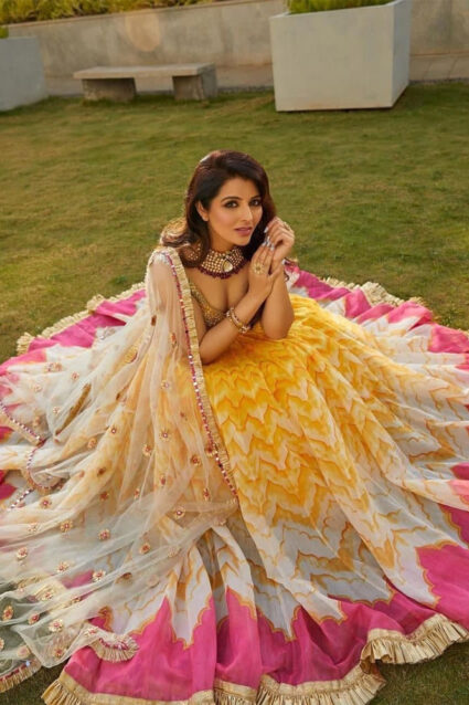 Designer lehengha choli with Dupatta with