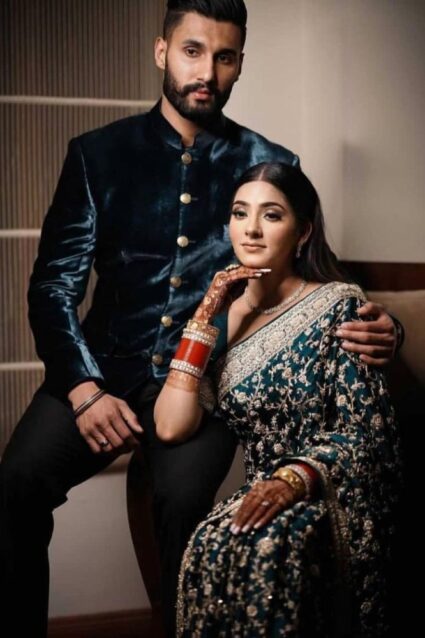 Navy Blue Same Colour Beautiful Designer Saree On Premium Rangoli Silk Fabric With Coding Work And Blouse