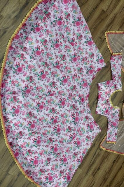 Special Moment French Floral Lehenga Choli For Women