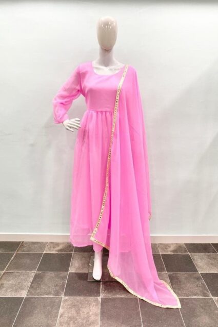 Baby Pink colour Charming Salwar Suit Ethnic Wear for Women
