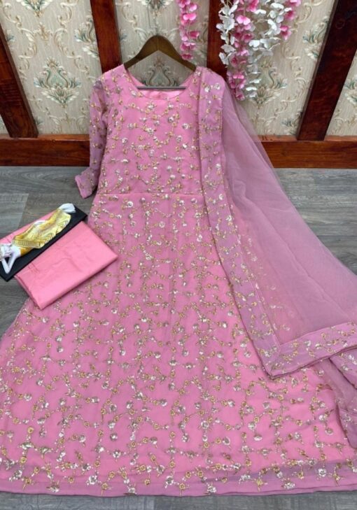 Hot Pink Stunning ethnic dress by Yankita Kapoor