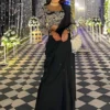 Buy Black Saree With Designer Blouse For Mocktail Parties