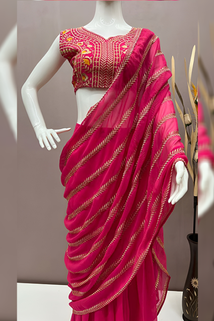 Buy Latest Lehenga Style Saree 2023