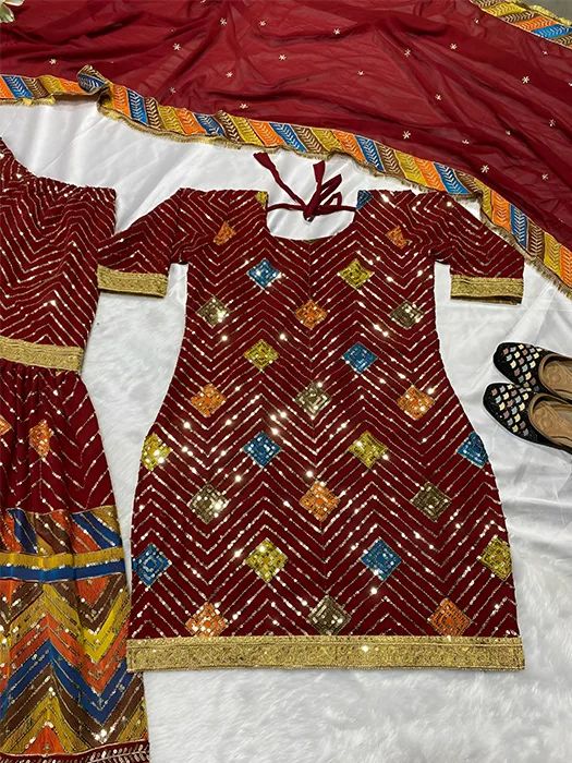 What is a Sharara Dress? | The Vastrachowk Blog | by Vastrachowk | Medium