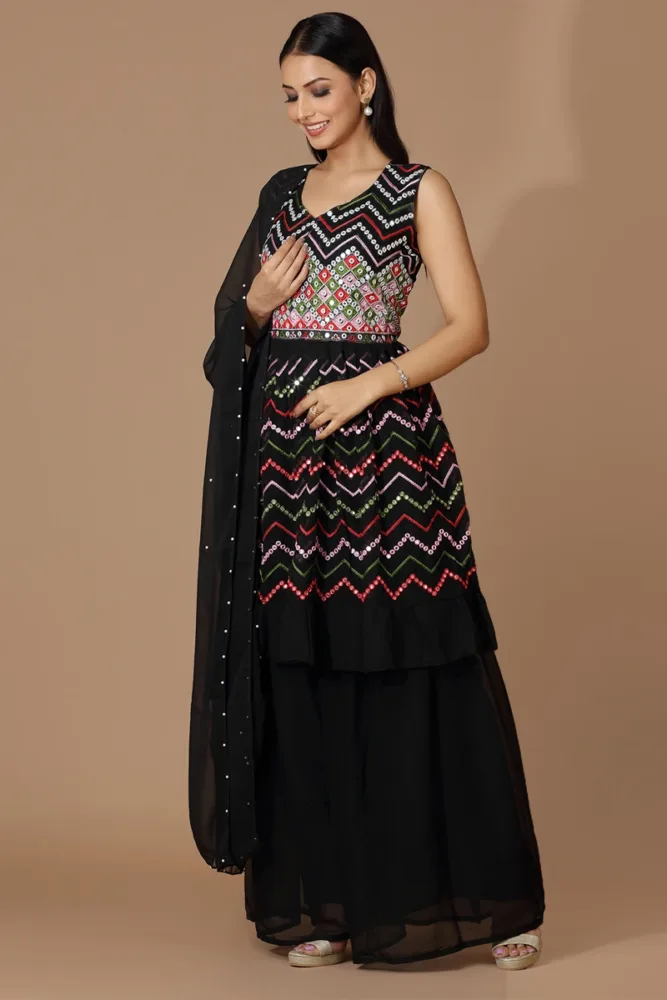 Pakistani Sharara Dress With Price | Maharani Designer Boutique-hangkhonggiare.com.vn