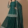 Buy-Green-Sharara-Suit-With-Traditional-Motifs-For-Eid-2023