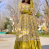 Latest Indian Evening Gown With Digital Print 2023