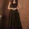 Partywear Western Gown In Georgette For Girls With Price