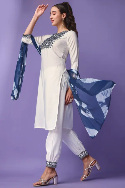 Timless Chikankari Kurta Set For Modern Indian Women