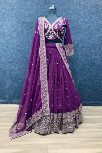 Glamorous Lehenga Choli Set With Dupatta For Wedding Party