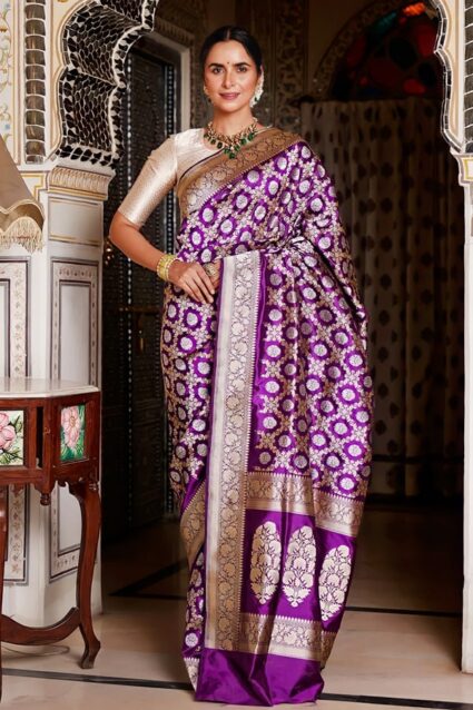 Banarasi Silk Saree Gift For other 2024