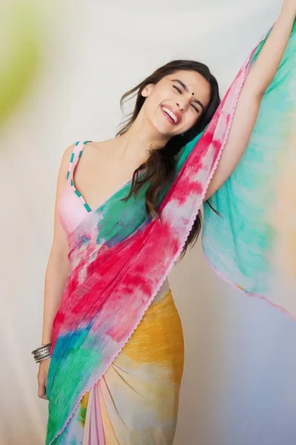 Buy Alia Bhatt Multicolor Saree Online Shopping