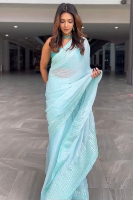 Class 12 Modern Farewell Sarees With Price