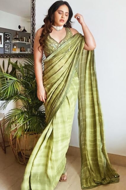Latest Indian Wedding Guest Look In Saree