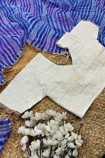 Latest Leheriya Silk Saree For Girls