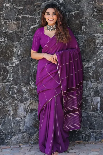 Prachi Solanki Saree For Festival