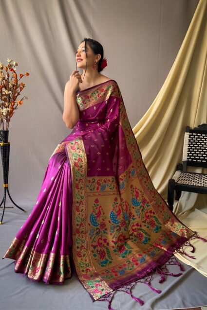 Shivshahi Paithani Silk Sarees For Wedding