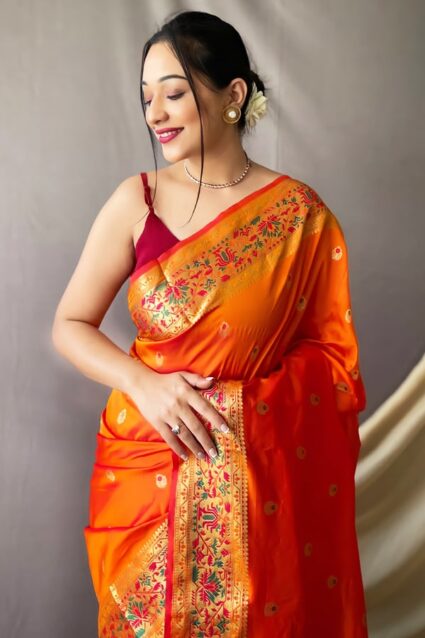 Traditional Best Paithani Saree For Women 2024