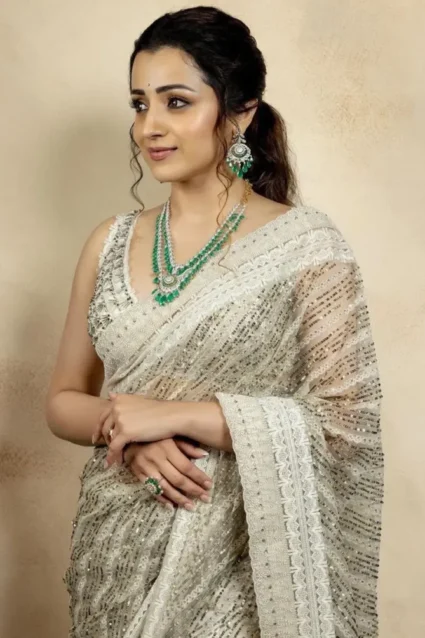 Trisha Krishnan Saree Online Shopping