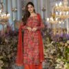Image of Dhara orange heavy kurta-palazzo set  Kurta Set displayed with matching accessories and styling for ethnic wear collection.
