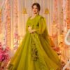 Image of Green amethyst elegance lehenga set Green Kurta Set displayed with matching accessories and styling for ethnic wear collection.