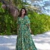 Image of Garden Grace Garland  Kurta Set displayed with matching accessories and styling for ethnic wear collection.
