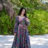 Image of Floral Mist Melody  Kurta Set displayed with matching accessories and styling for ethnic wear collection.