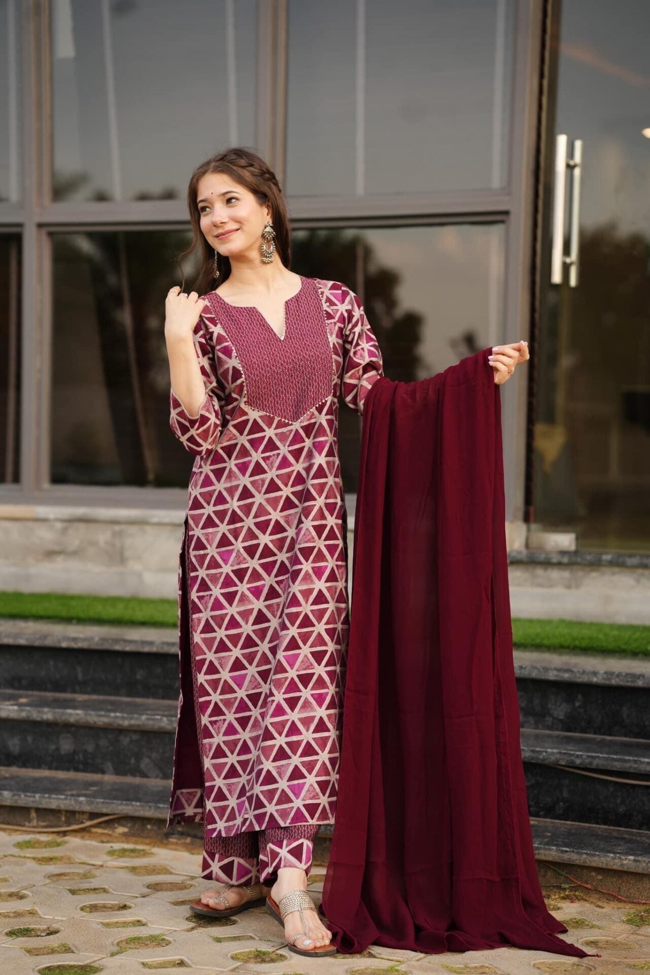 farisa muslin suit set Suit Set farisa muslin suit set Suit Set