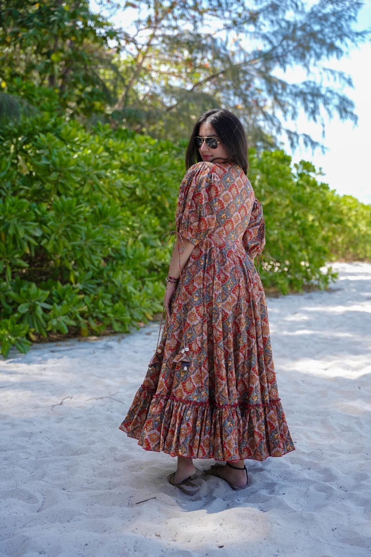 Floral Serenity Dream Cotton Dress Cotton Dress Floral Serenity Dream Cotton Dress Cotton Dress