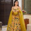 Image of Gaurangi yellow heavy maxi set Yellow Kurta Set displayed with matching accessories and styling for ethnic wear collection.