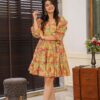Image of Daisy Delicate muslin dress  Dress displayed with matching accessories and styling for ethnic wear collection.