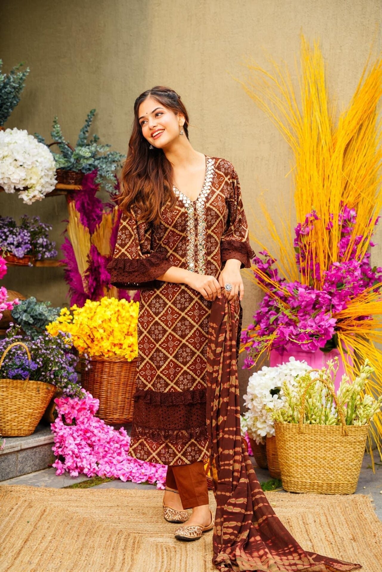DIHU RAYON STRAIGHT SUIT SET Suit Set DIHU RAYON STRAIGHT SUIT SET Suit Set