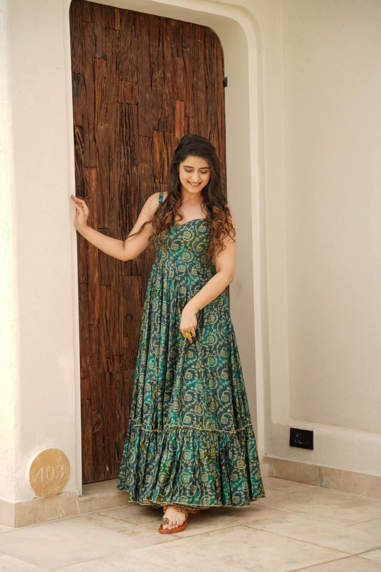 Gauhar green muslin maxi Green Kurta Set Gauhar green muslin maxi Green Kurta Set