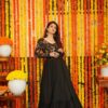 Image of Infinite Black SKIRT ATTIRE Black Kurta Set displayed with matching accessories and styling for ethnic wear collection.