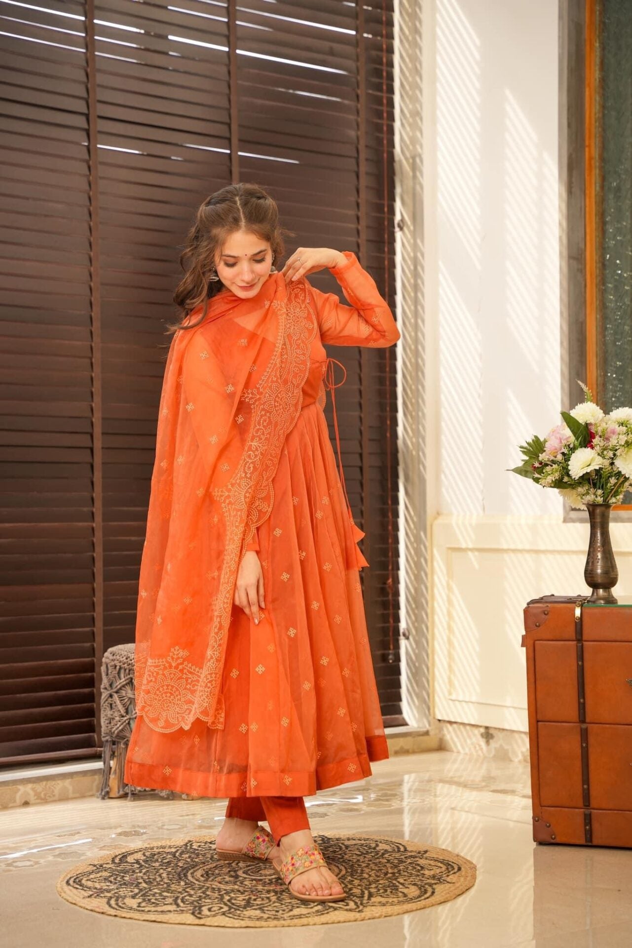 Embry organza suit set Suit Set Embry organza suit set Suit Set