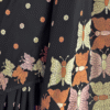 Black Banarasi Silk Saree with Blouse - Elegance & Sophistication - View 4