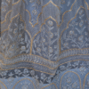 Light Blue Wedding Lehenga Choli with Butterfly Net Thread Embroidery - View 5
