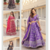 Black Floral Lehenga Choli for Parties | Ethnic Race - View 12