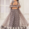 Breathtaking Styling of Grey Thread Embroidered Lehenga Choli: This Stunning Lehenga Choli Outfit...