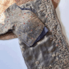 Close-up Capture of Intricate Work on the Midriff Panel of this Exquisite Party Wear Saree in Sof...