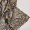 Back View of this Gorgeous Party Wear Saree For Women in Soft Fandy Satin Silk, Showcasing the El...